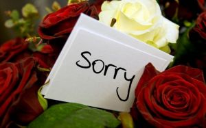 A bűvös cselekedet: bocsánatkérés